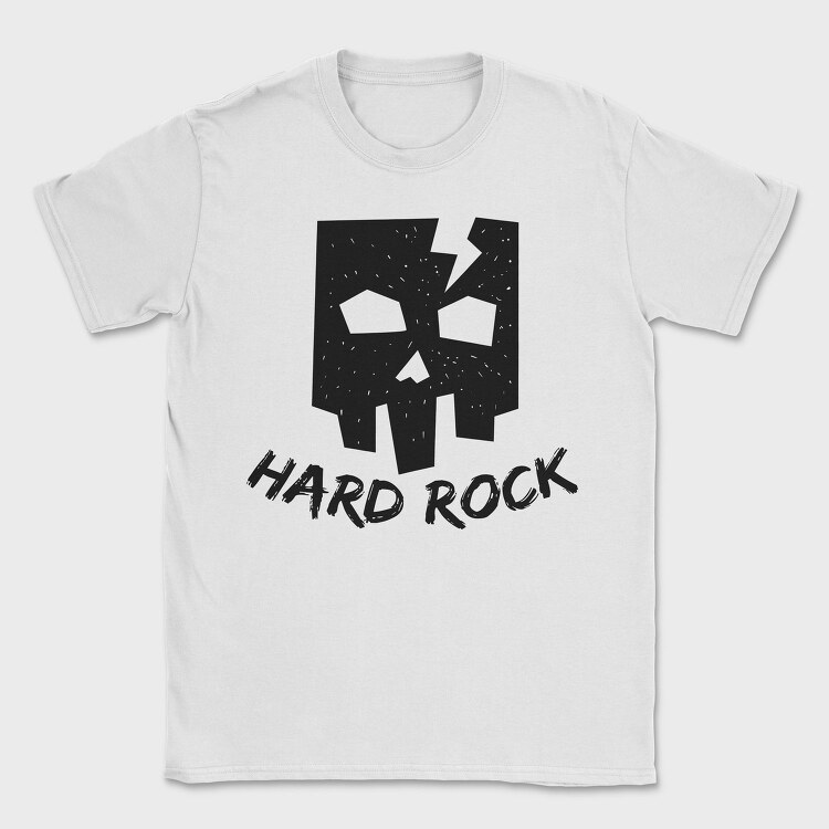 Hard Rock Skull, Tricou Barbati (Unisex)