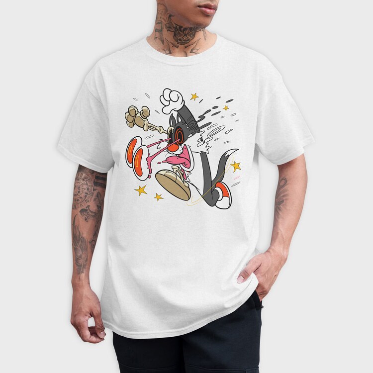 Crazy Silvestre, Tricou Barbati (Unisex)