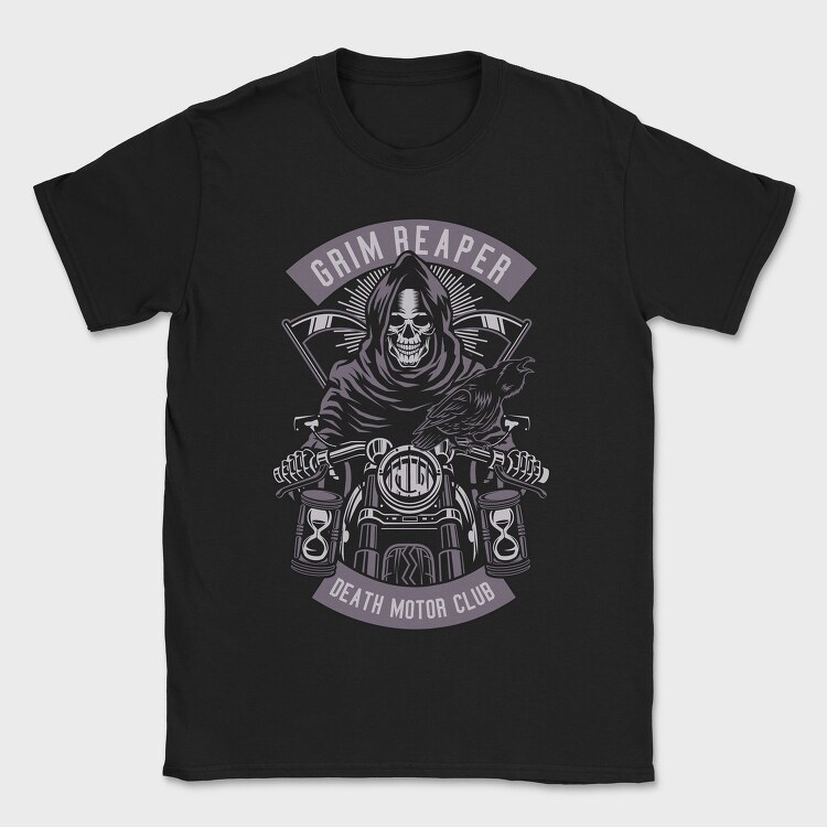 Grim Reaper Club 1, Tricou Barbati (Unisex)