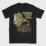 Gramophone Words Fail, Tricou Barbati (Unisex)