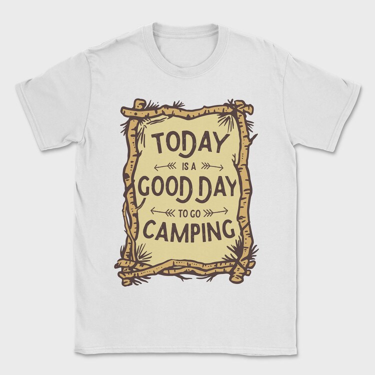 Good Day Camping, Tricou Barbati (Unisex)