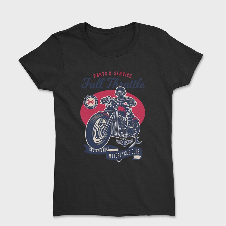 Full Throttle Garage, Tricou Femei