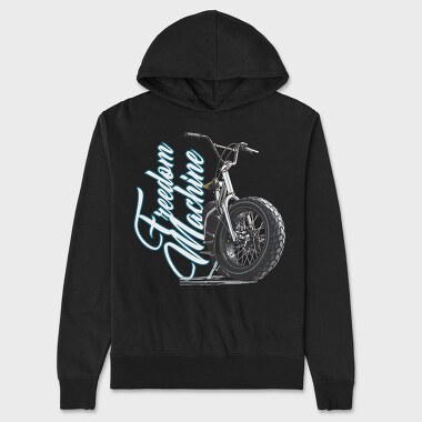 Freedom Chopper, Hanorac Oversize Barbati (Unisex)