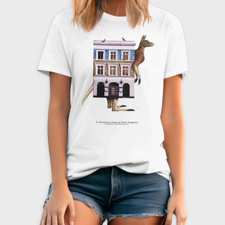 House Animal Kangaroo, Tricou Barbati (Unisex)