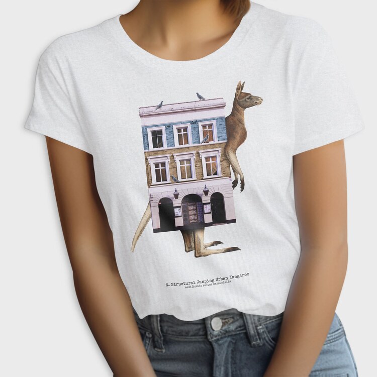 House Animal Kangaroo, Tricou Femei