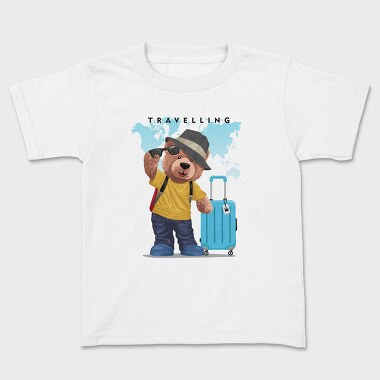 Traveling Bear, Tricou Copii