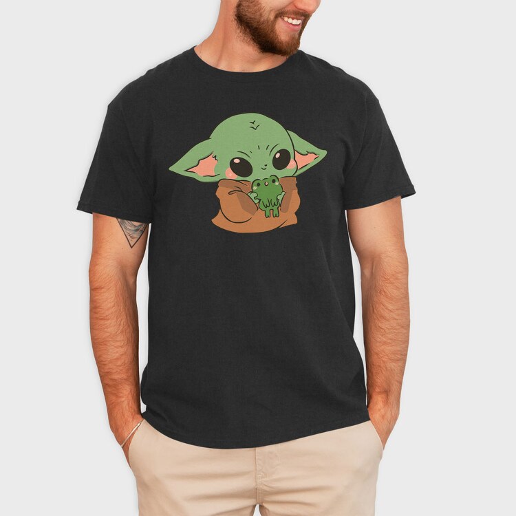 Baby Yoda 11, Tricou Barbati (Unisex)