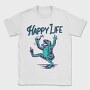 Frogs Happy Life, Tricou Barbati (Unisex)