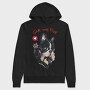 Frenchie Five Love, Hanorac Oversize Barbati (Unisex)