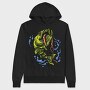 Fishy Splash, Hanorac Oversize Barbati (Unisex)