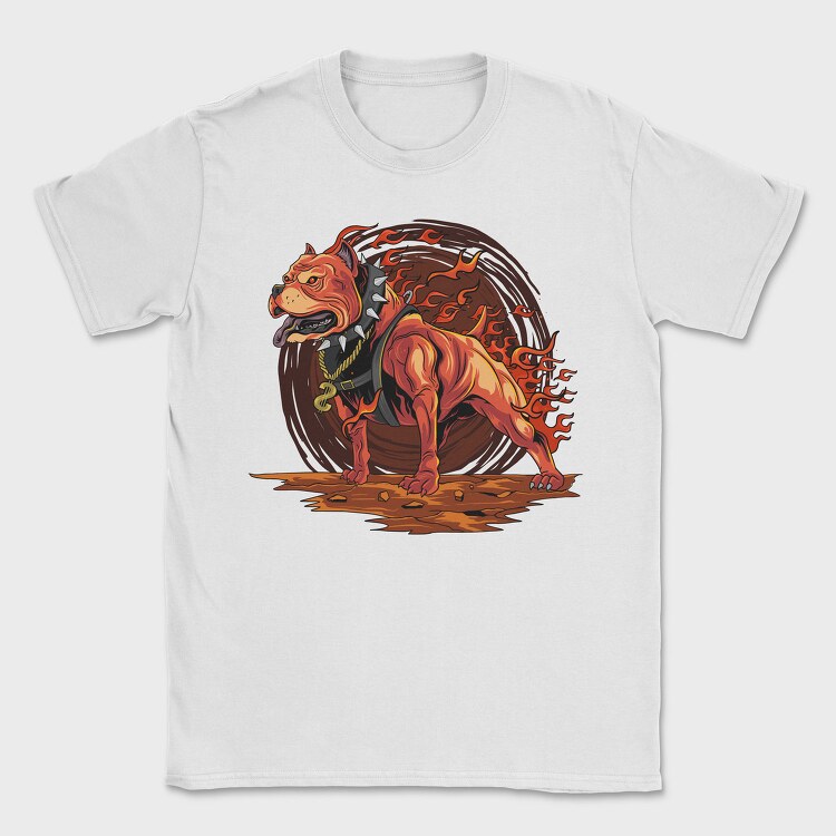 Fiery Dog Dollar, Tricou Barbati (Unisex)