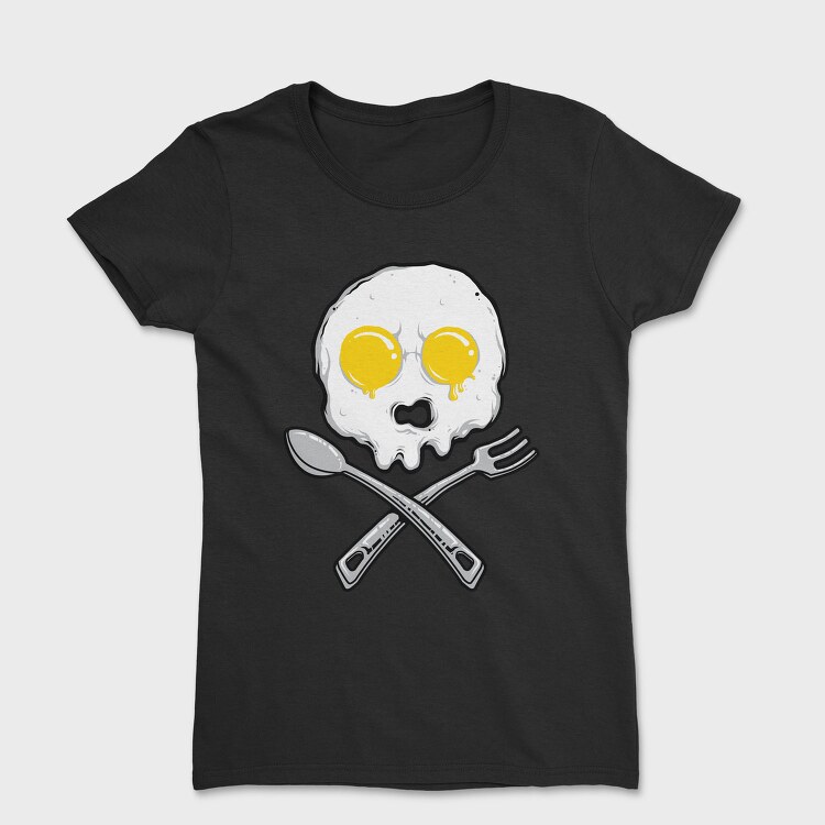 Eggy Skull, Tricou Femei