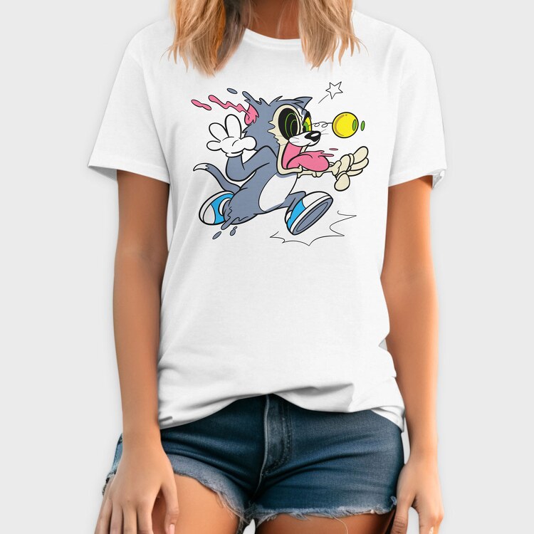 Crazy Tom, Tricou Barbati (Unisex)