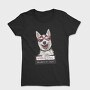 Dog Mugshot Warning, Tricou Femei