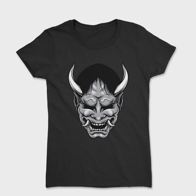 Demon Horns Grin, Tricou Femei