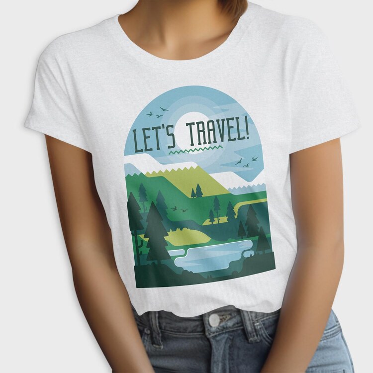 Let's Travel, Tricou Femei