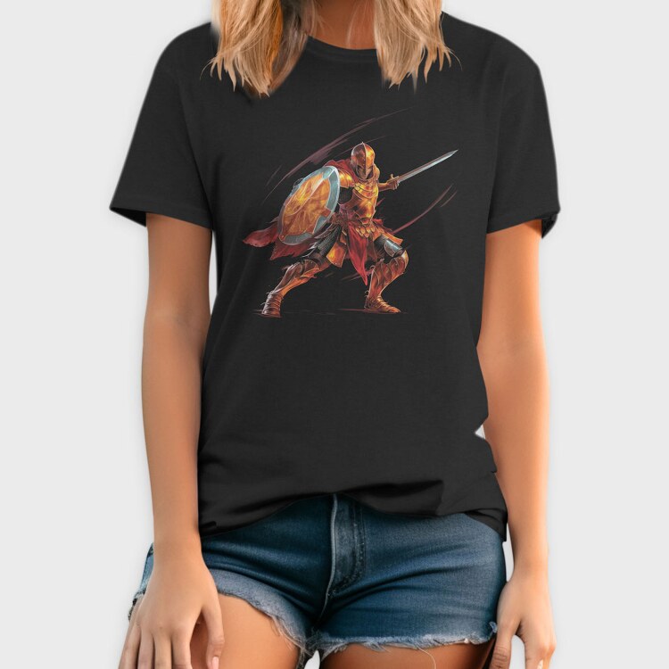 Elf Knight, Tricou Barbati (Unisex)