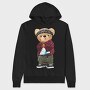 Teddy Bandana Style, Hanorac Oversize Barbati (Unisex)