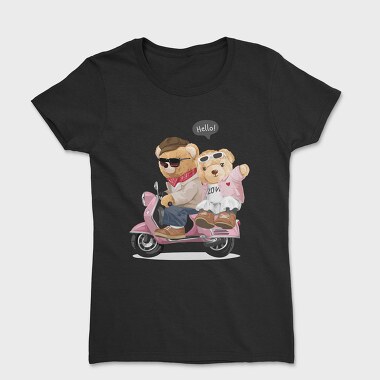 Teddy Hello Ride, Tricou Femei