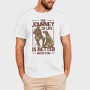 The Journey of Life Dog, Tricou Barbati (Unisex)