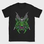Demon Skull Horns, Tricou Barbati (Unisex)