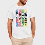 Superman the Flash Green Lanter Batman, Tricou Barbati (Unisex)