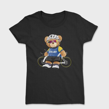 Teddy Bear Cyclist, Tricou Femei