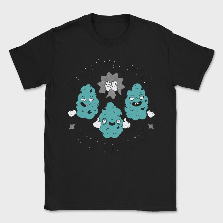 Tricou Barbati (Unisex) Imprimat digital direct in tesatura, bumbac premium 100%.