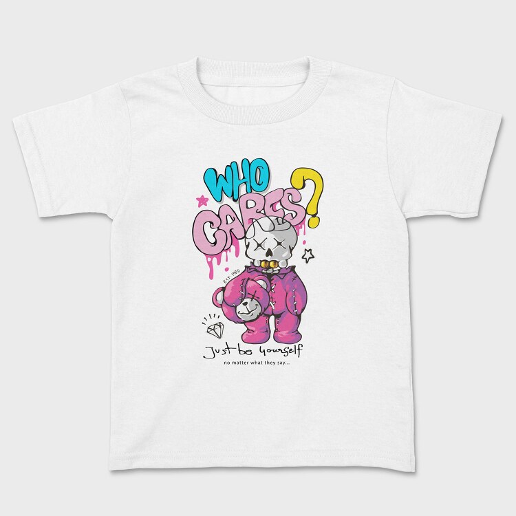Who Cares Skull Bear, Tricou Copii