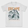 Escape Cabin Mountain, Tricou Barbati (Unisex)