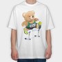 Unstoppable Obstacle Racer, Tricou Oversize Barbati (Unisex)