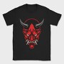Demon Mask Red, Tricou Barbati (Unisex)