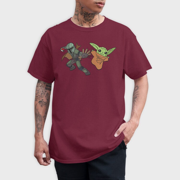 Baby Yoda 14, Tricou Barbati (Unisex)