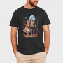 Cats Pizza Cottagecore, Tricou Barbati (Unisex)