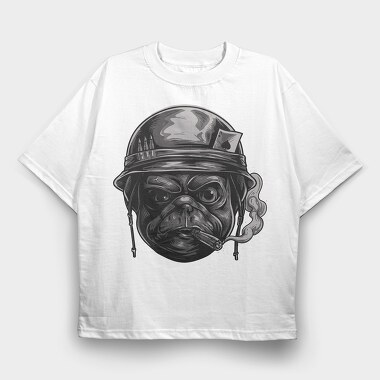 Ace Of Spades Soldier, Tricou Oversize Barbati (Unisex)