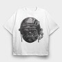 Ace Of Spades Soldier, Tricou Oversize Barbati (Unisex)