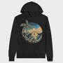 Alien Beach Lounge, Hanorac Oversize Barbati (Unisex)