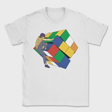 Cube Climber, Tricou Barbati (Unisex)