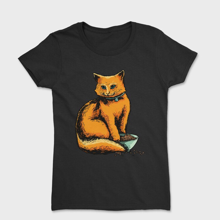 Cat Food Bowl, Tricou Femei