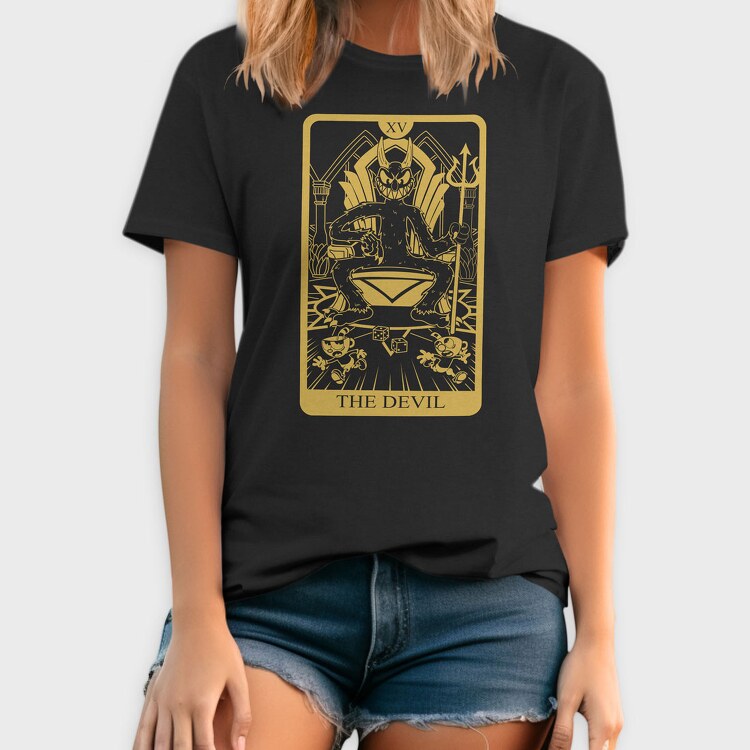 Cuphead 10, Tricou Barbati (Unisex)