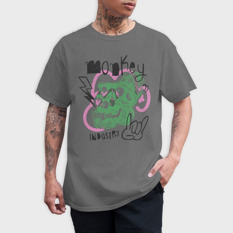 Animal Skulls 3, Tricou Barbati (Unisex)