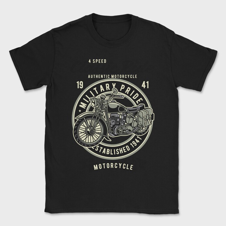 Classic Military Pride, Tricou Barbati (Unisex)