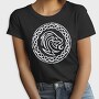 Viking Dragon Monochrome, Tricou Femei
