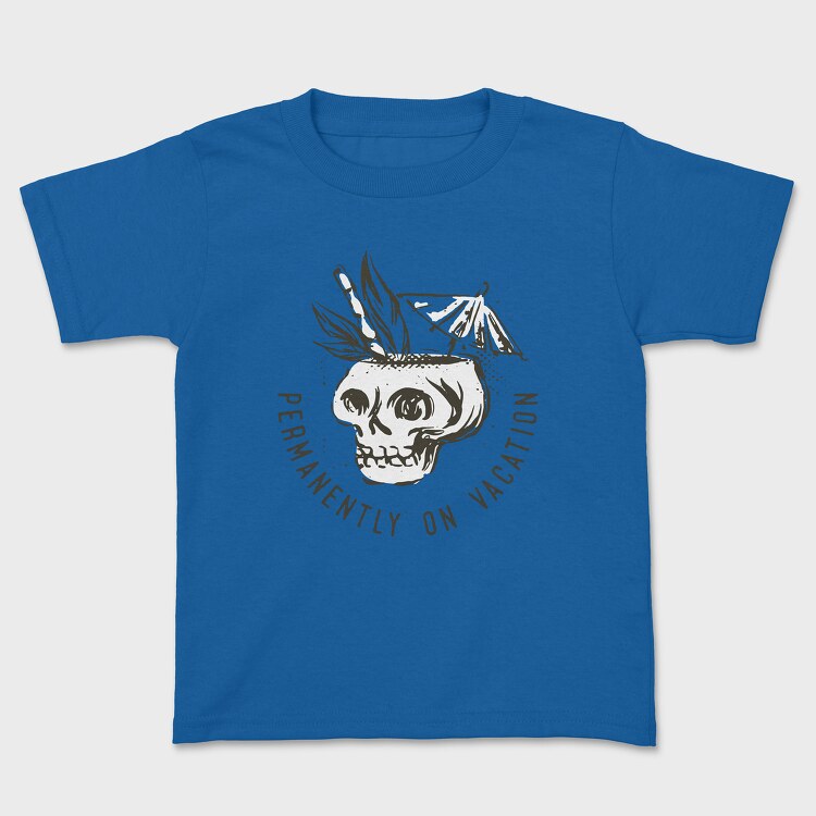 Summer Vacation Skull, Tricou Copii