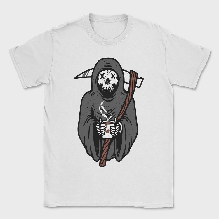 Death Coffee, Tricou Barbati (Unisex)