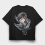 Dark Knight Strike, Tricou Oversize Barbati (Unisex)