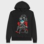 Cyberpunk Hero, Hanorac Oversize Barbati (Unisex)