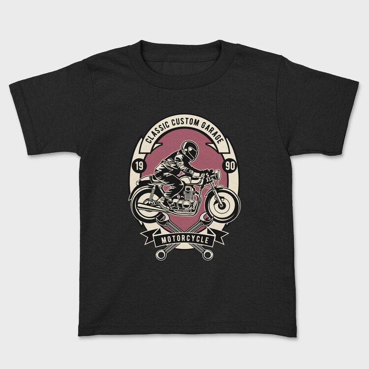 Classic Custom Garage, Tricou Copii