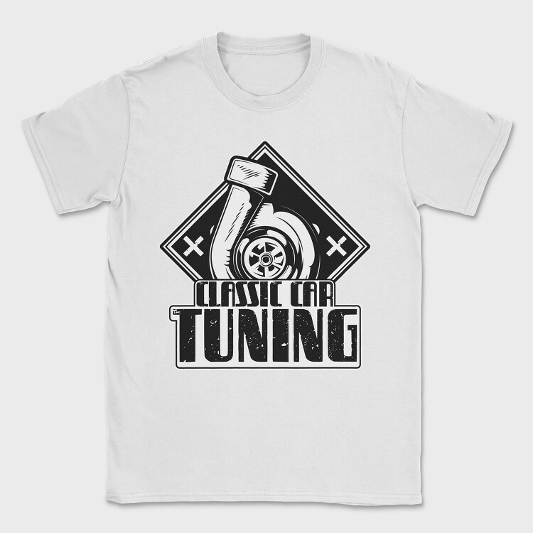 Classic Car Tuning, Tricou Barbati (Unisex)