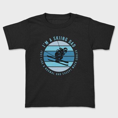 Ski Dad Cooler, Tricou Copii